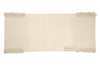 Ayurvedic Plain natural white organic cotton yoga mat, undyed, in a slightly different natural shade