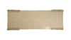 Ayurvedic Plain undyed organic cotton yoga mat with the Healing Textiles label